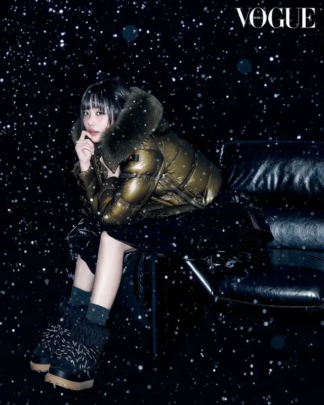 /사진=페트레이, 차주영과 겨울 화보 공개하며 프리미엄 아우터 시장 공략