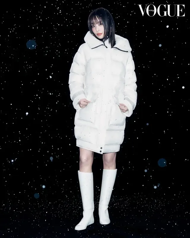 /사진=페트레이, 차주영과 겨울 화보 공개하며 프리미엄 아우터 시장 공략