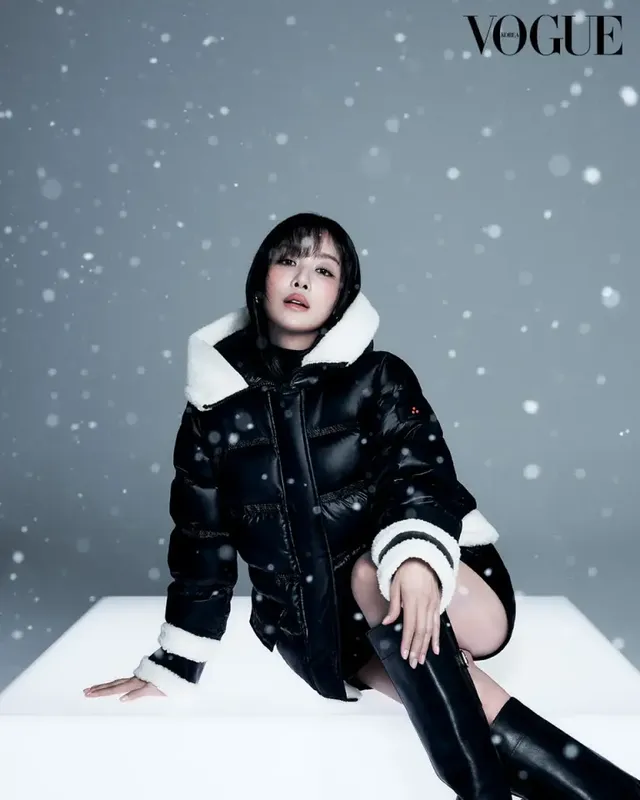 /사진=페트레이, 차주영과 겨울 화보 공개하며 프리미엄 아우터 시장 공략