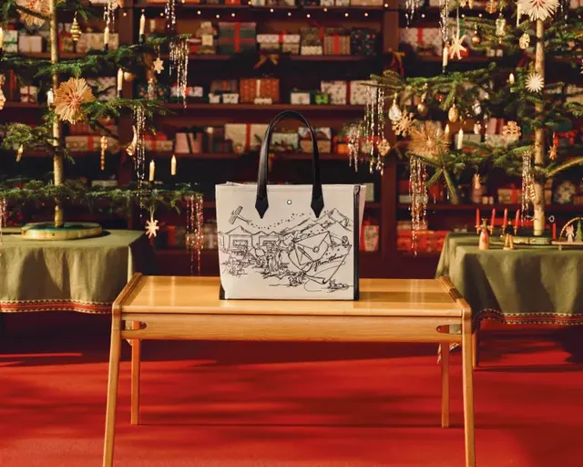 /사진=몽블랑, 서강준과 홀리데이 화보 공개