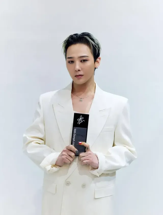 /사진=G-DRAGON, 2025 DAP 어워즈 올해의 인물…‘K팝 레전드’ 위상 재확인