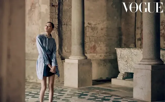 /사진=막스마라, 이성경과 2026 리조트 화보 공개