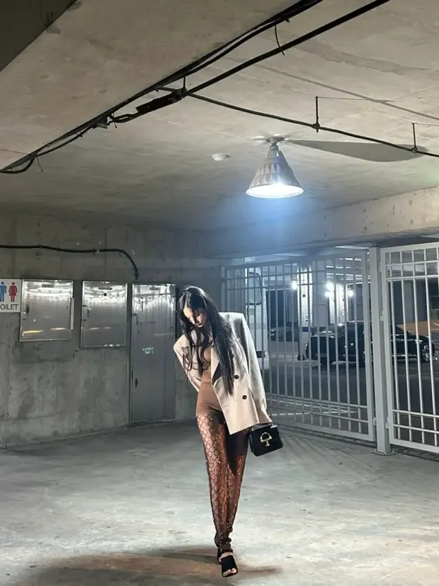 /사진=박규영, 플리스 스웨터로 겨울 패션 재해석