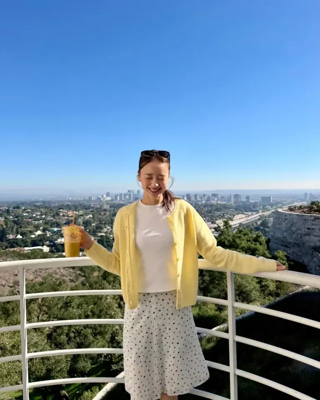 /사진=손연재, 겨울 파스텔룩으로 선보인 균형의 미학