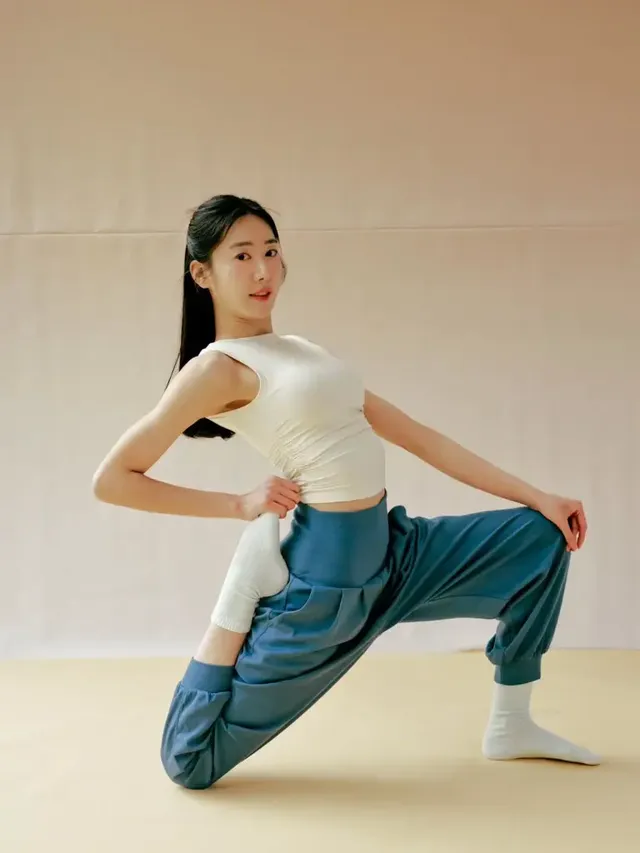 /사진=남유진, 요가웨어 스타일링 공개…미니멀 애슬레저 트렌드 제시