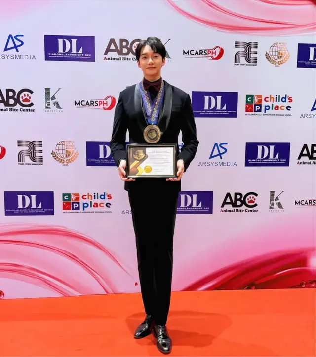 /사진=이대원, 월드 클래스 글로벌 어워즈 국제 공로상 수상…K아티스트 위상 제고