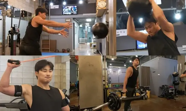 /사진=MBC ‘나 혼자 산다’, 김하성 비시즌 훈련 현장 공개