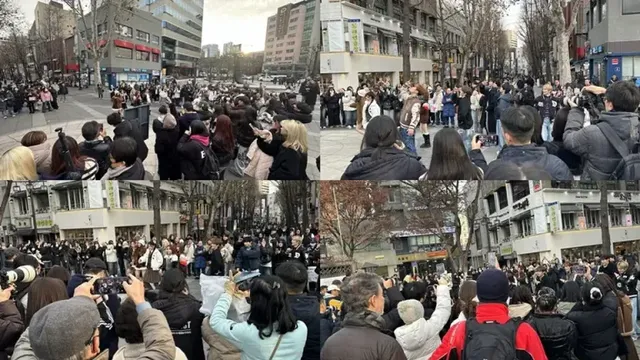 /사진=월드케이팝센터·콘텐츠랩 우물, 인사동 K-POP 플래시몹 개최