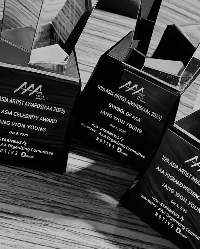 /사진=장원영, AAA 2025 시상식서 