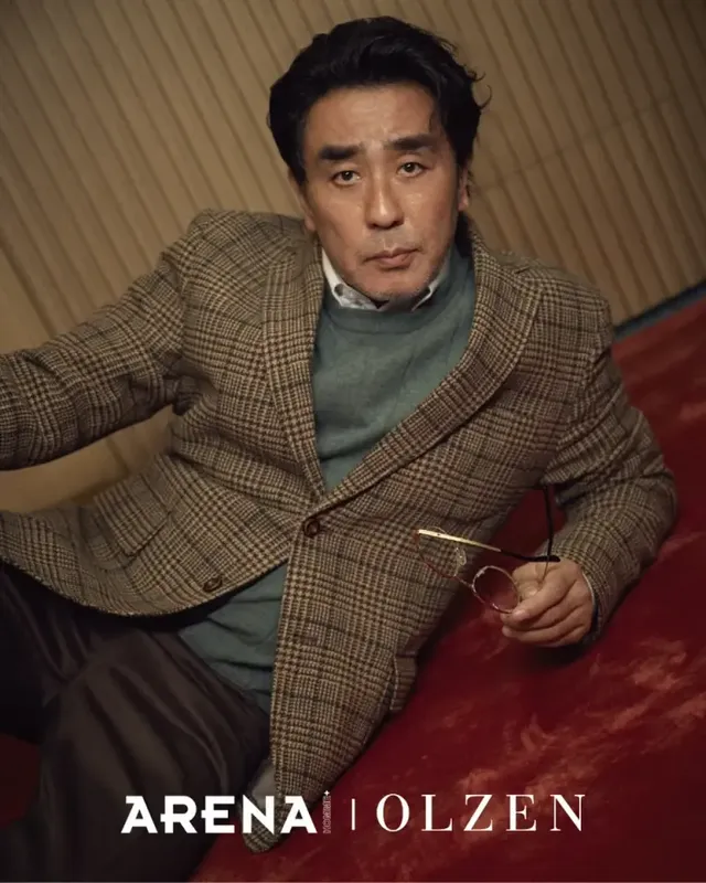 /사진=신성통상 올젠, 류승룡과 