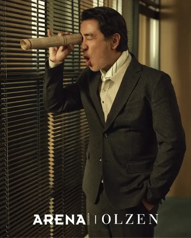 /사진=신성통상 올젠, 류승룡과 