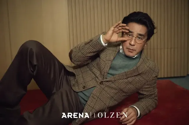 /사진=신성통상 올젠, 류승룡과 