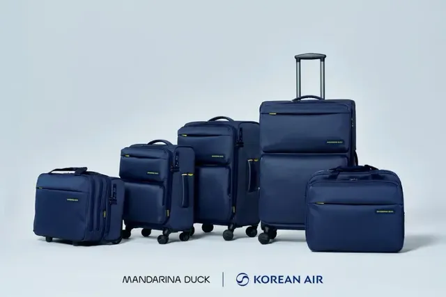 /사진=만다리나덕, 대한항공 승무원 캐리어 선정 및 