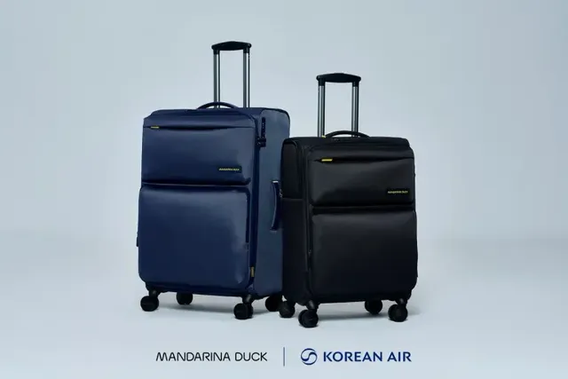 /사진=만다리나덕, 대한항공 승무원 캐리어 선정 및 