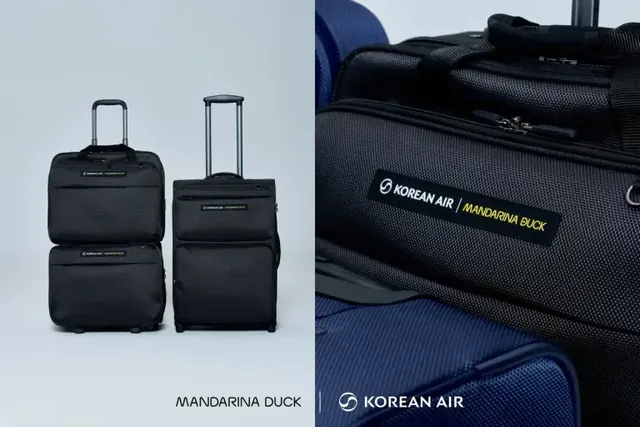 /사진=만다리나덕, 대한항공 승무원 캐리어 선정 및 