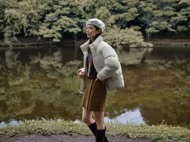 /사진=프로젝트엠, 배우 하영과 겨울 아우터 화보 공개