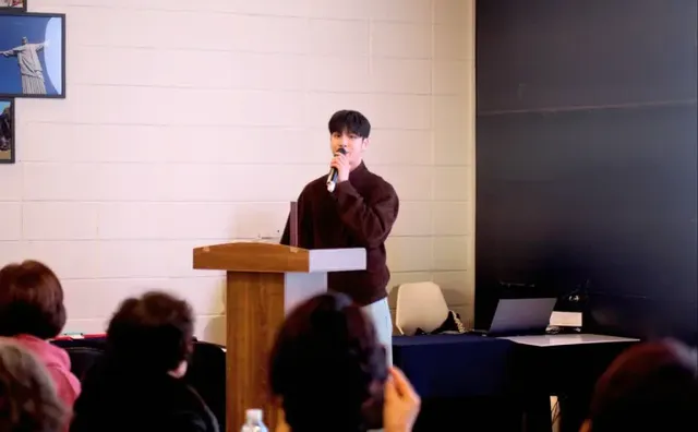 /사진=케어링, 정동원과 ‘요양보호사 응원 공동 선언식’ 개최