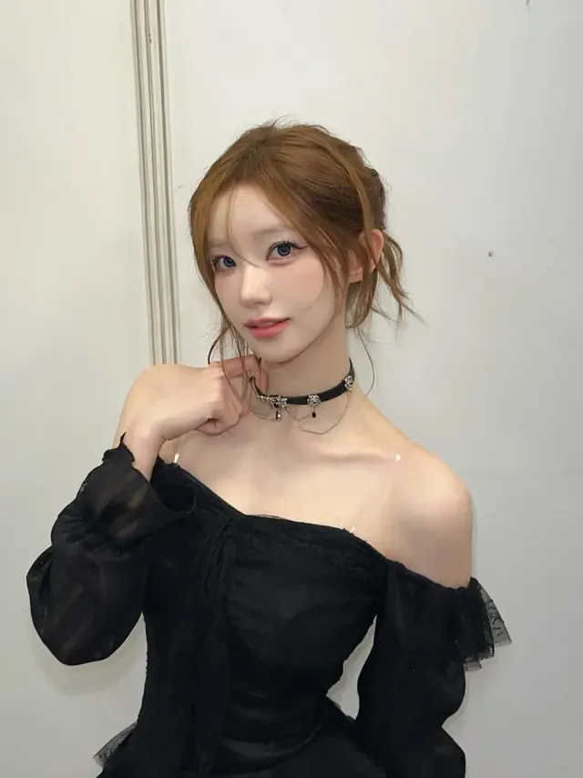 /사진=마젠타, 블랙 드레스로 담아낸 무대 전후의 서사