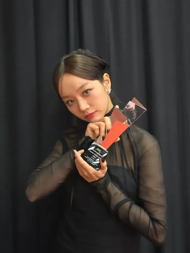 /사진=이혜리, AAA 2025서 절제미 돋보이는 블랙룩 선보여