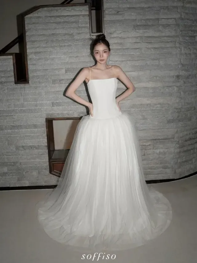 /사진=박진주, 순백 웨딩드레스 화보 공개하며 미니멀 스타일 강조