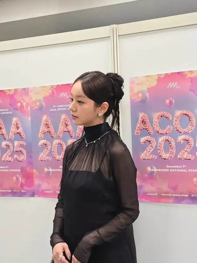 /사진=이혜리, AAA 2025서 절제미 돋보이는 블랙룩 선보여