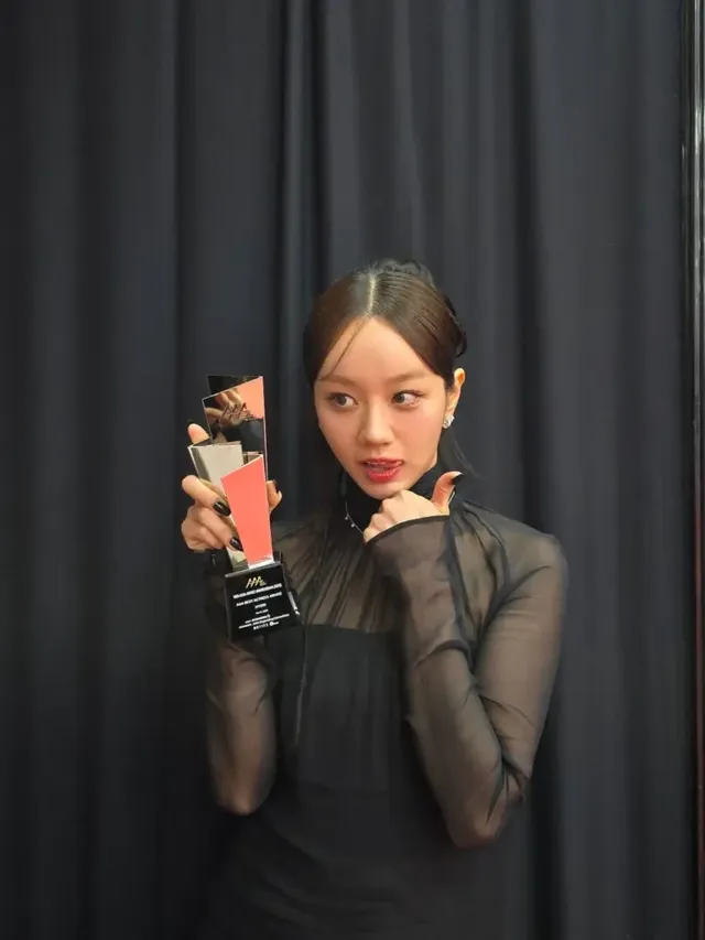 /사진=이혜리, AAA 2025서 절제미 돋보이는 블랙룩 선보여