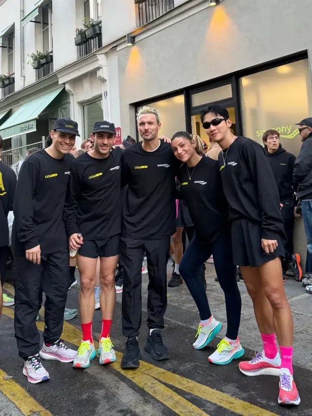 /사진=써코니, 권화운과 파리 에펠탑 10K 레이스 성공적 완주