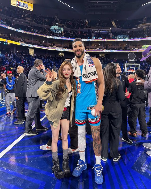 NBA 스타 제이슨 테이텀과 함께, 우기의 반짝이는 순간!@yuqisong.923