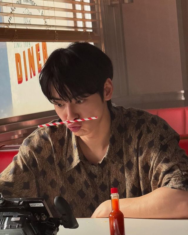 /사진=차은우 인스타그램