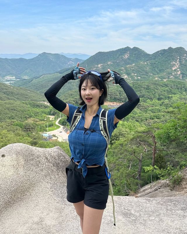 /사진=산 속에 백만송희 인스타그램