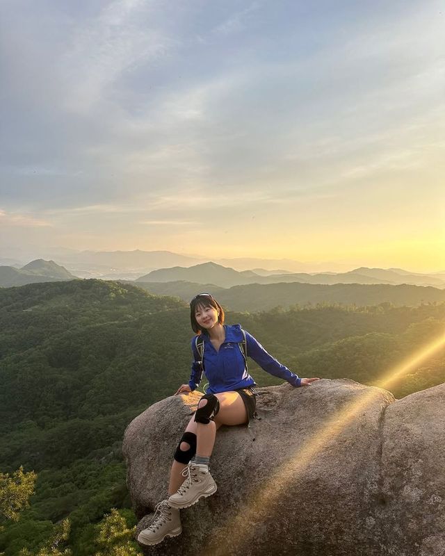 /사진=산 속에 백만송희 인스타그램