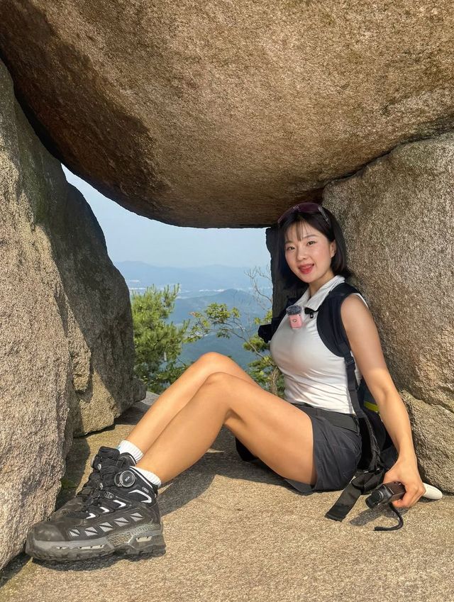 /사진=산 속에 백만송희 인스타그램