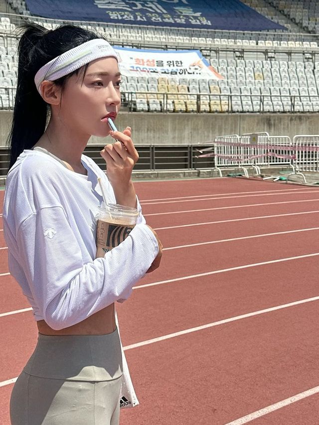 /사진=김민지 육상선수 인스타그램