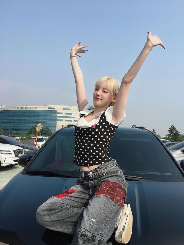 /사진=아이들 우기 인스타그램