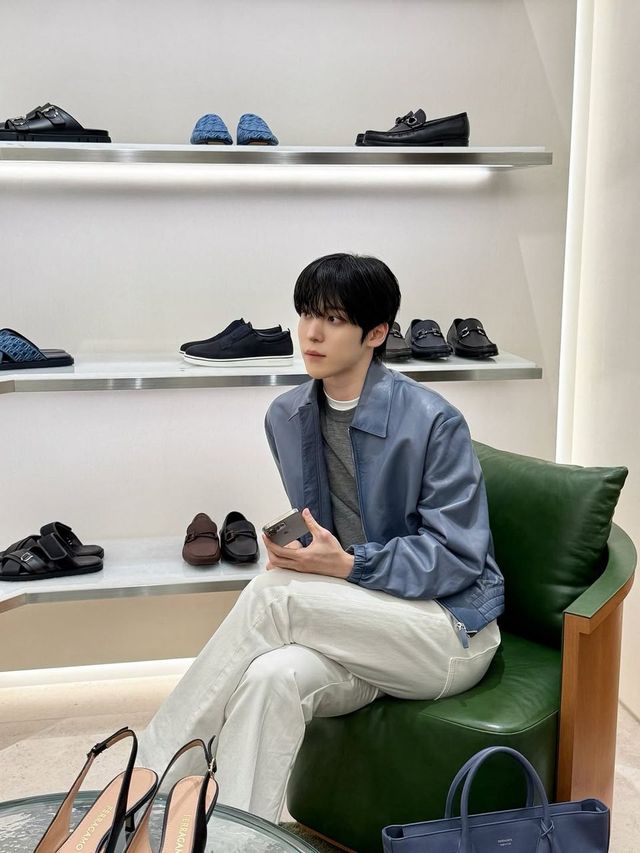 /사진=에이티즈 윤호 인스타그램