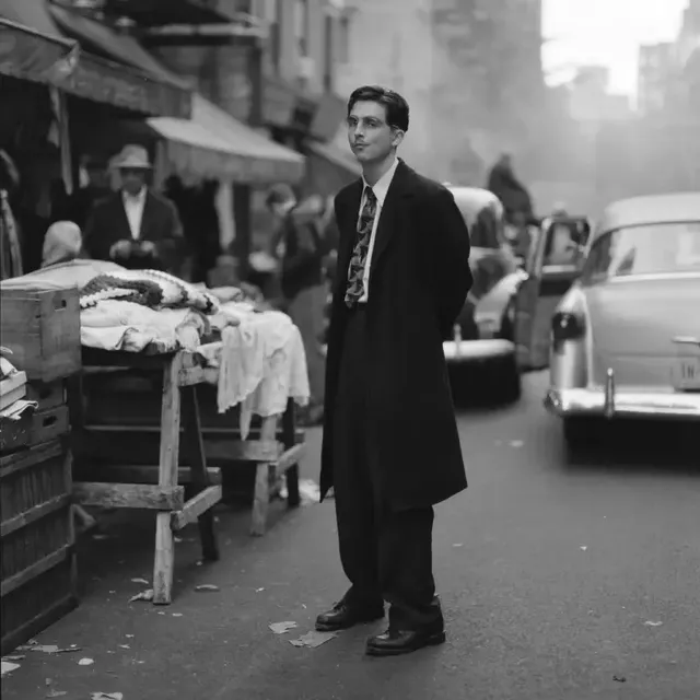 클래식 누아르 | 흑백 필터 속에서 더욱 빛나는 50년대 빈티지 수트 스타일링 /사진=티모시 샬라메 인스타그램