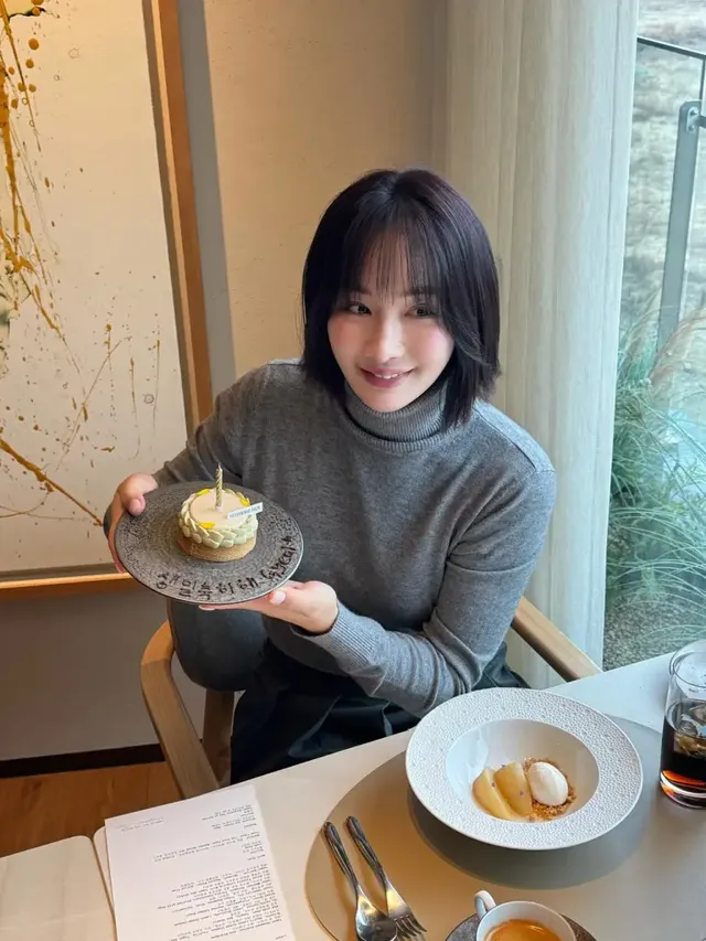 생일 레터링 플레이트 | 