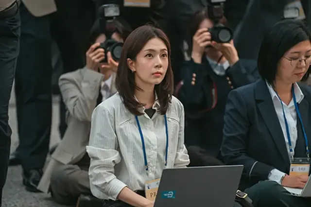 백진희(송나연) | 정의감과 인간미가 공존하는 캐릭터에 완벽 빙의한 모습이다 /사진=MBC 금토드라마 ‘판사 이한영’ 스틸