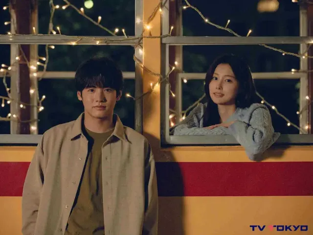 아카소 에이지, 강혜원 | 한일 청춘스타의 설렘 가득 투샷 /사진=TV TOKYO 제공