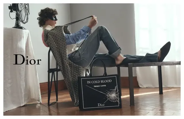  디올 2026 봄-여름 캠페인 속 한 장면 | 찰나의 미학이 포착된 예술적 비주얼이다. /사진=디올