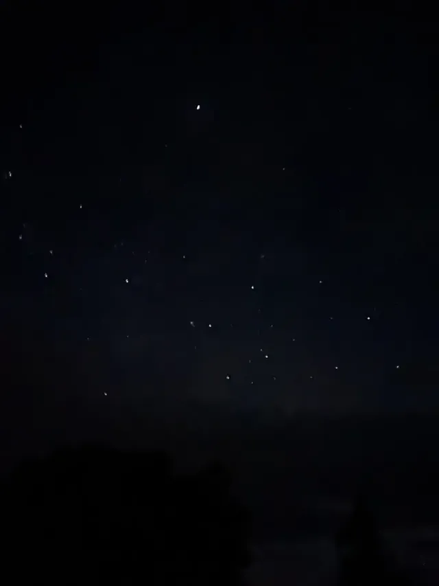 서하얀이 담은 밤하늘 | 감성 장인이 포착한 2025년 여름의 빛나는 조각 /사진=서하얀 인스타그램