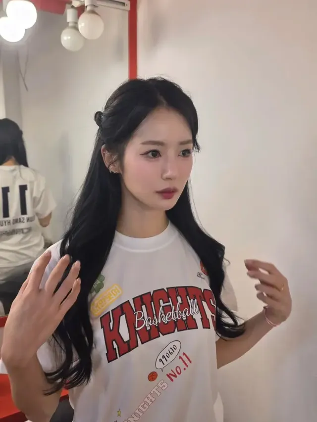 꽃받침 포즈의 박기량 | 나이츠 팬들 잠 못 들게 하는 