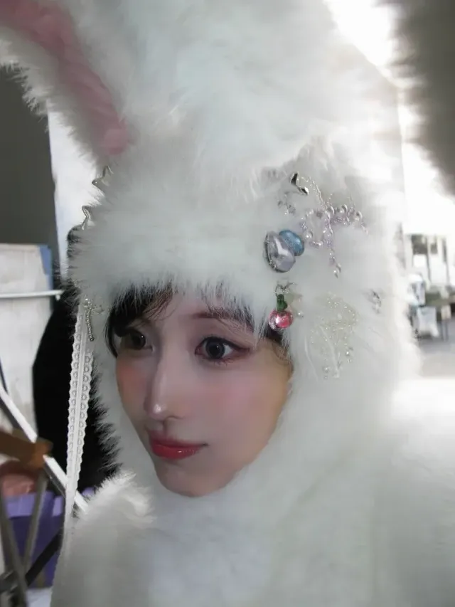 트와이스 모모 | 흙더미 뚫고 나온 ‘세젤귀’ 토끼의 등장 /사진=모모 인스타그램