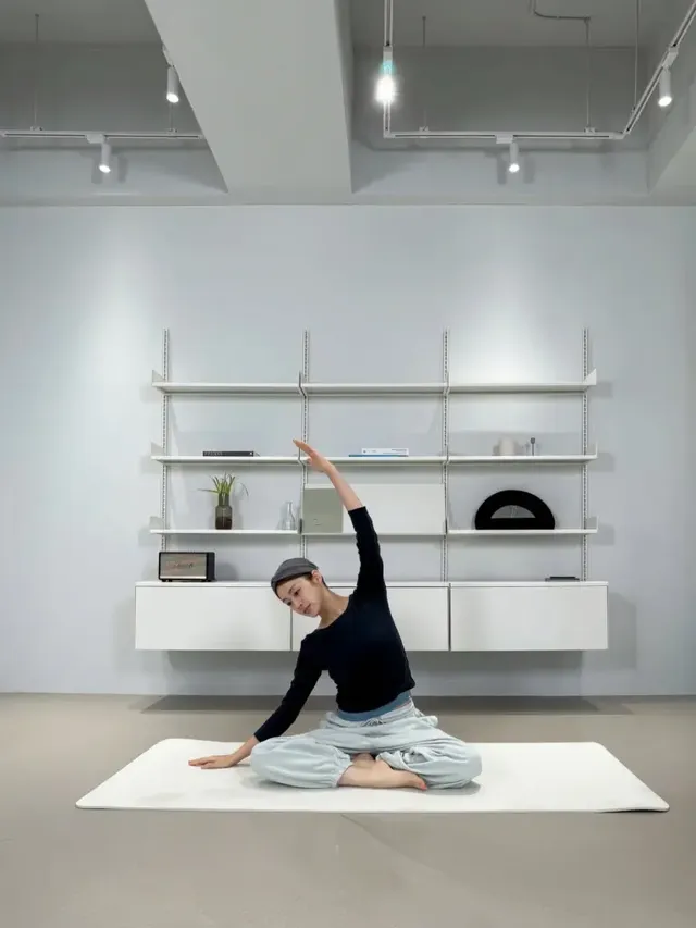 #요가매트화보 #거북목탈출 | 튜토리얼 기다리게 만드는 