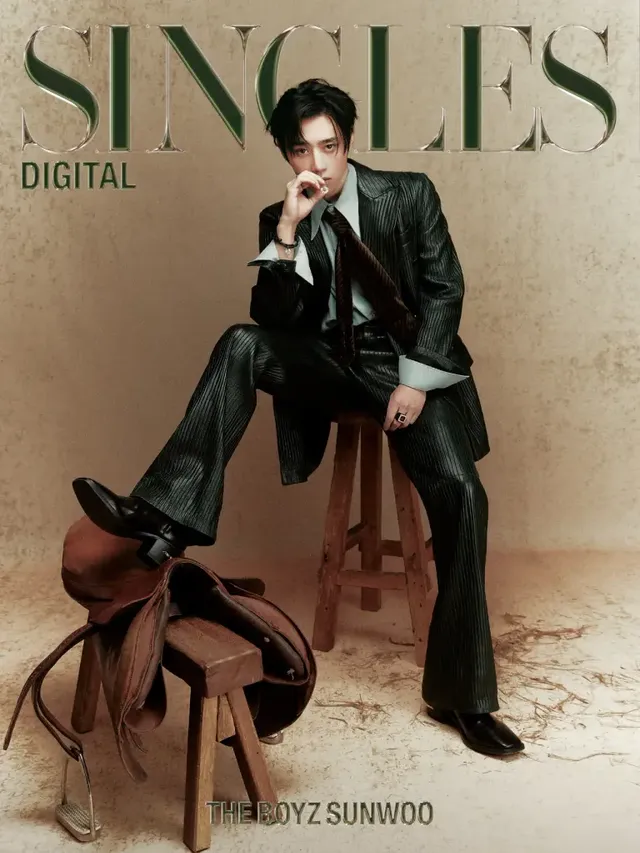 /사진=더보이즈 선우, 치명적 웨스턴 무드 화보 공개!…