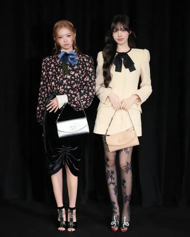  /사진=아이브 레이X리즈, 파리 오트 쿠튀르 장악…발렌티노 앰버서더의 