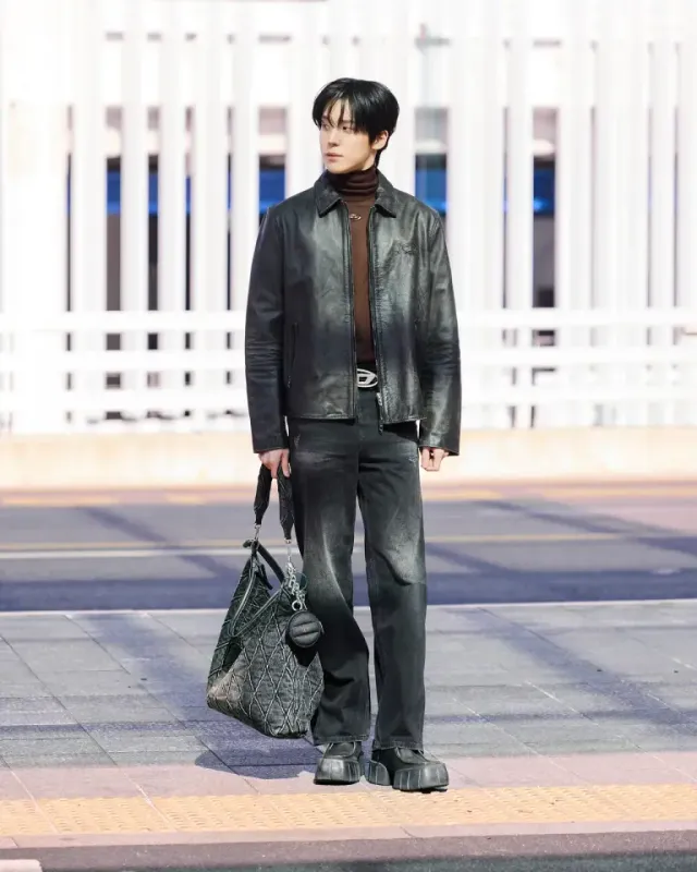 /사진=디젤, 에이티즈 윤호 ‘FW26 컬렉션’ 참석