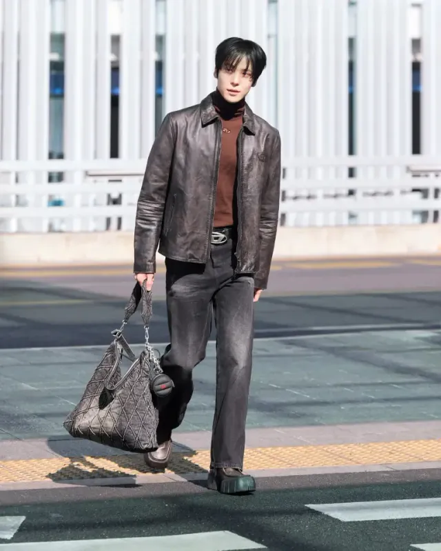 /사진=디젤, 에이티즈 윤호 ‘FW26 컬렉션’ 참석