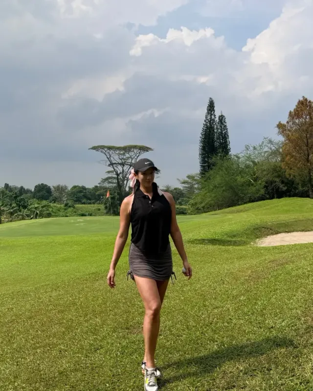 에어맥스 골프화 | 장시간 라운딩에도 끄떡없는 기능성과 스타일의 공존 /사진=정아름 인스타그램