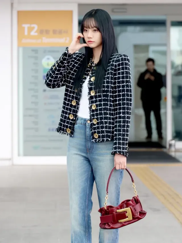 /사진=발망, 혜리 파리 출국 